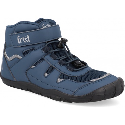 Freet Barefoot kotníkové boty Tufee Kids Blue modré