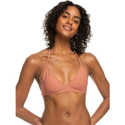 Roxy Coconut Fixed Tri bikini top - Orange (Cedar Wood)