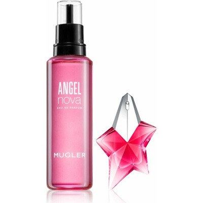 Mugler Angel Nova EDP plniteľná 25 ml + Mugler Angel Nova EDP náhradná náplň 100 ml