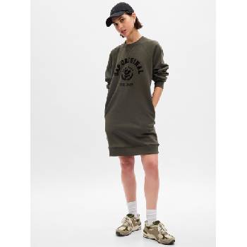GAP Рокля суитшърт с лого Gap GAP | Zelen | ЖЕНИ | XXS