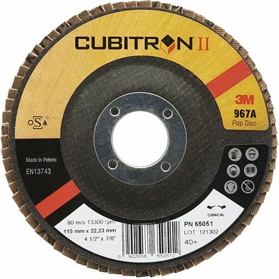 3M Cubitron II Kotúč lamelový 115 mm 40 967A 65051