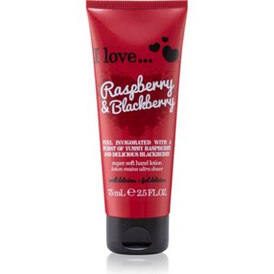 I Love Cosmetics Raspberry & Blueberry лосион за ръце за жени 75 мл