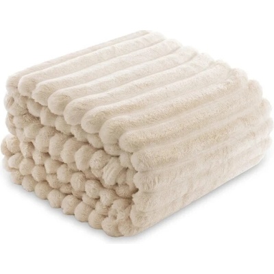 Posteloholici 1273109 Hřejivá deka z mikrovlákna Nuvio krémová 200x220