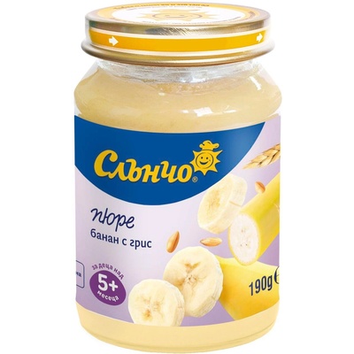Слънчо десерт банани с грис - 190 г