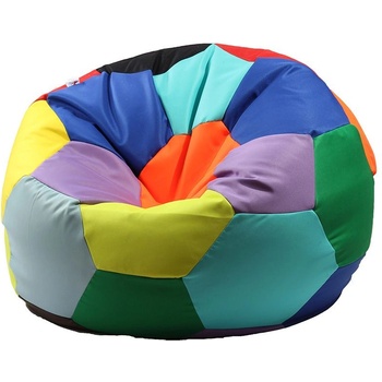 Image 1 of PUFRELAX Пуф, топка 500л. Telstar XXL - Mozaic , За открито, Перящ се калъф, Пълнеж от Полистиролни перли, Цвят според складовата наличност (PUF-G-TXXL-TEX-MZC)