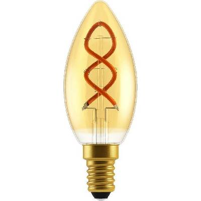 Nordlux LED žárovka svíčka E14 2,5W C35 zlatá Tip