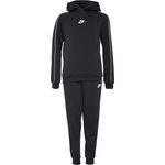 Nike K sportswear club flc hdy tracksuit черно, бяло s (hq9318-010)