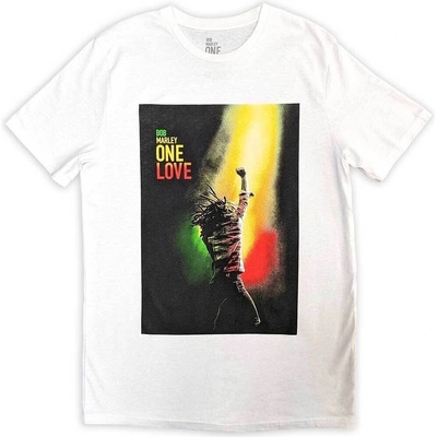 Bob Marley One Love Movie Poster White XL Риза (BMATS68MW04)