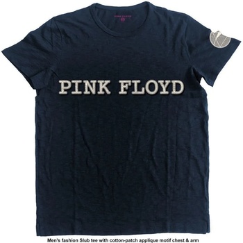 Image 1 of Pink Floyd Logo & Prism Navy Blue L Риза (PFAPSLUB01MB03)