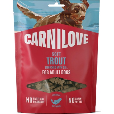 Carnilove Dog Soft Snack Trout with Dill 200 g – Sleviste.cz