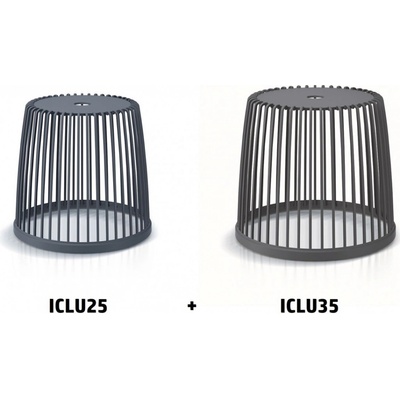 PlasticFuture Sada 2 univerzálních košů Pekas 25+35l antracit