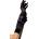Leg Avenue Wrist Length Satin Gloves 2B Black