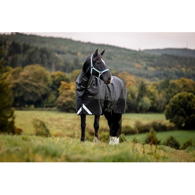 Amigo Deka nepromokavá FieldSafe Reflectech Plus s krkem black reflective & black