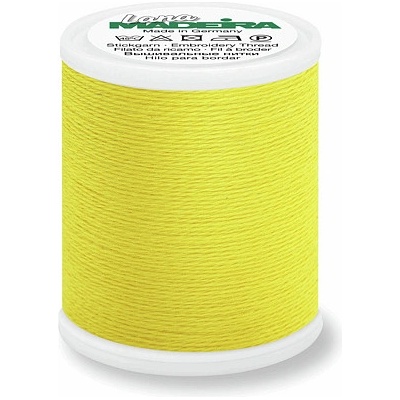 Vyšívací nit Madeira Lana (200m) barva 3853 canary yellow