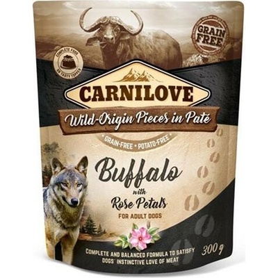 Carnilove dog Paté Buffalo with Rose Petals 12 x 300 g