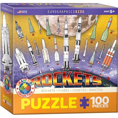 EUROGRAPHICS - Puzzle Rockets 100XXL - 100 piese
