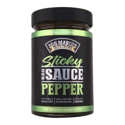 BBQ omáčka DON MARCOS Sticky Pepper, 260 ml