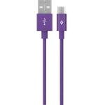 Ttec Кабел AlumiCable Micro USB Charge/Data Cable - Лилав