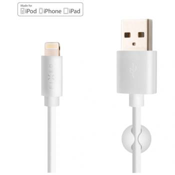 FIXED USB/Lightning Цвят: бял