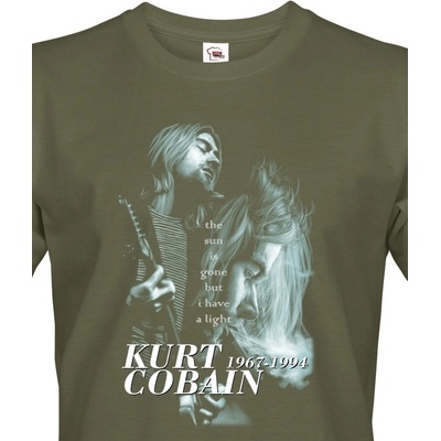 Bezvatriko.cz Kurt Cobain Military 69 Canvas 0964