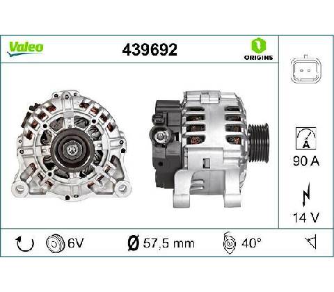 Generátor VALEO 439692