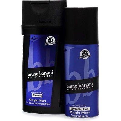 Bruno Banani Magic Man deospray 150 ml + sprchový gél 250 ml darčeková sada