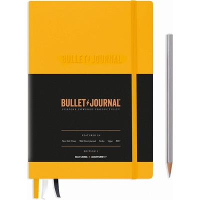 Bullet Journal Leuchtturm1917 Edition 2 Medium A5 Yellow – Zboží Dáma