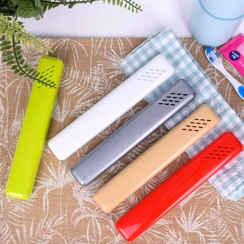 Пластмасова кутия за четка за зъби - различни цветове