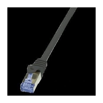 LogiLink Кабел S/FTP LOGILINK Cat6a, LSZH, Мед, 20 м, Черен, AWG26, Двойно екраниран CQ3113S (CQ3113S) (CQ3113S)