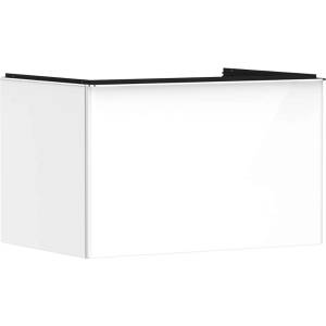 Hansgrohe Xelu Q - Шкафче за умивалник, 50x78x55 см, 1 чекмедже, лъскаво бяло/хром 54054000 (54054000)