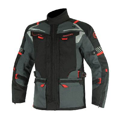 Bunda na moto Nazran Moritz 2.0 black/grey vel. L