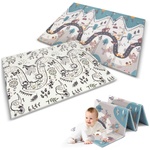 Nukido Сгъваем двустранен Playmat Nukido 150x200см - Животни (734000)