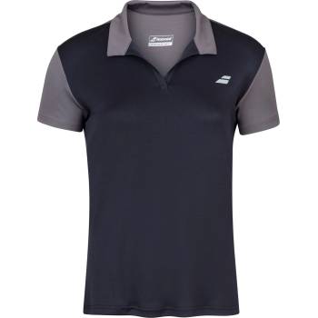 Babolat Дамска блуза с яка Babolat Play Polo Tennis T-shirt Womens - Black/Black