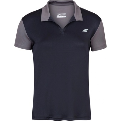 Babolat Дамска блуза с яка Babolat Play Polo Tennis T-shirt Womens - Black/Black
