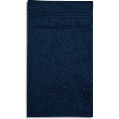 Malfini ORGANIC Malý uterák unisex 91602 námorná modrá 30x50 cm