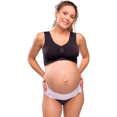 Carriwell Поддържащ колан за бременни Carriwell - Размер S/M, бял (5200)