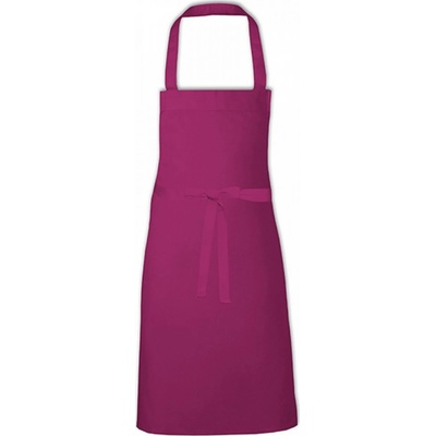Link Kitchen Wear Středně dlouhá směsová zástěra na grilování Červená vínová X993