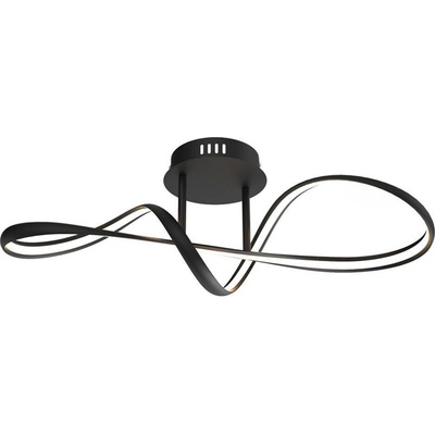 VIVALUX LED ПЛАФОН VIVALUX ETERNITY 36W 3xCCT 3000-6000K 600x180x205мм 1350lm ЧЕРЕН (VIV004863)