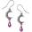 Alchemy gothic Обици ALCHEMY GOTHIC - Tears Of The Moon- Amethyst Tear - E477A