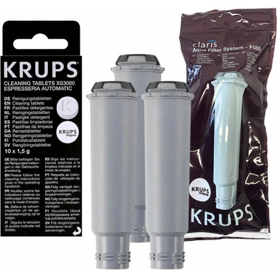 Krups Aqua Claris 3 ks + XS300010