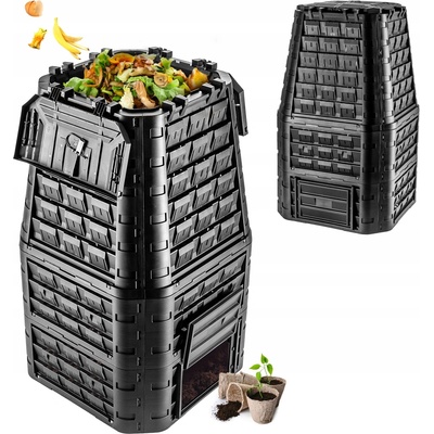 Kadax 1 komorový 1050 l čierny
