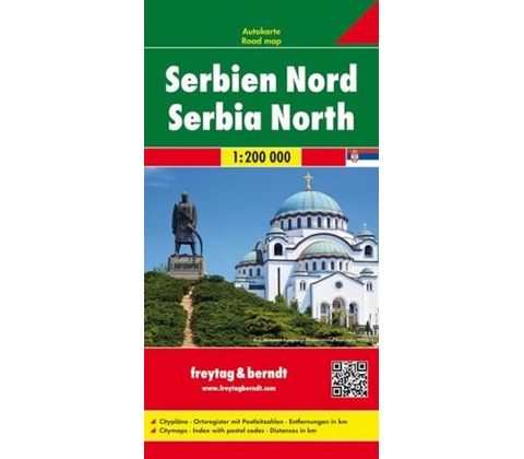 Mapa Srbsko Sever