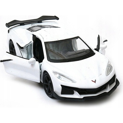 Welly Kovový model auta Chevrolet Corvette Z06 2023 Nex-39 NEX bílý 1:34