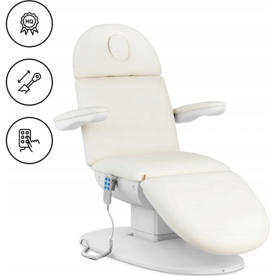 Physa hydraulické kosmetické lehátko physa 150 kg pistáciová, bílá – Zboží Dáma