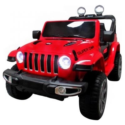 Mamido Veľký Jeep X4 červená