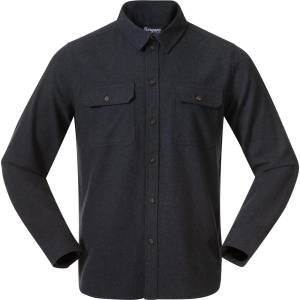 Bergans Мъжка риза с копчета Bergans Nordmarka Flannel Shirt - Navy Blue (033-3355-0311)