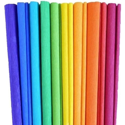 Papír krepový 50 x 200cm mix barev – Zbozi.Blesk.cz