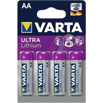 VARTA Ultra Lithium AA 4ks 6106301404