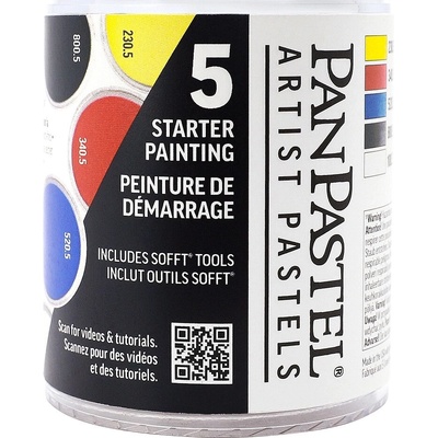 PanPastel sada suchých pastelů 5 odstínů Starter Painting základní odstíny