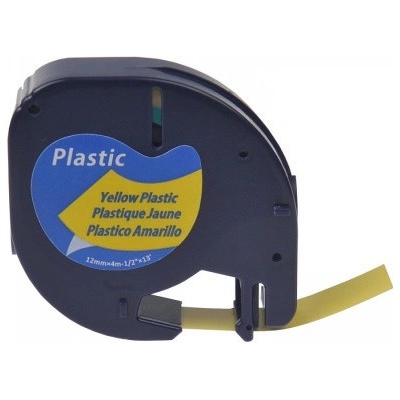 Dymo 59423 LetraTag 12mm x 4m, černý tisk /